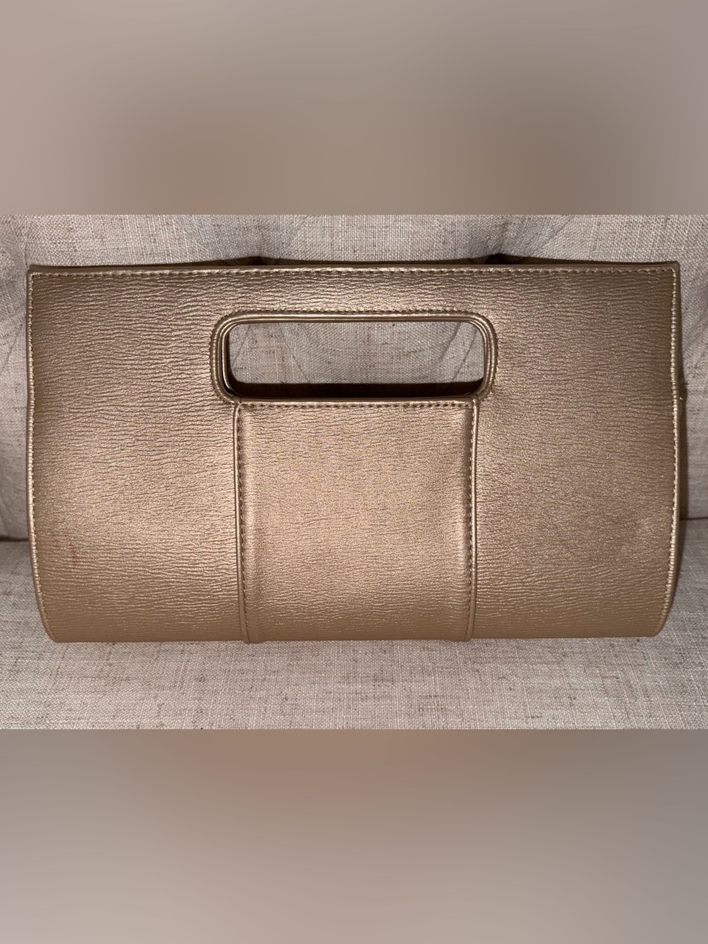 Metallic Gold Women's Clutch